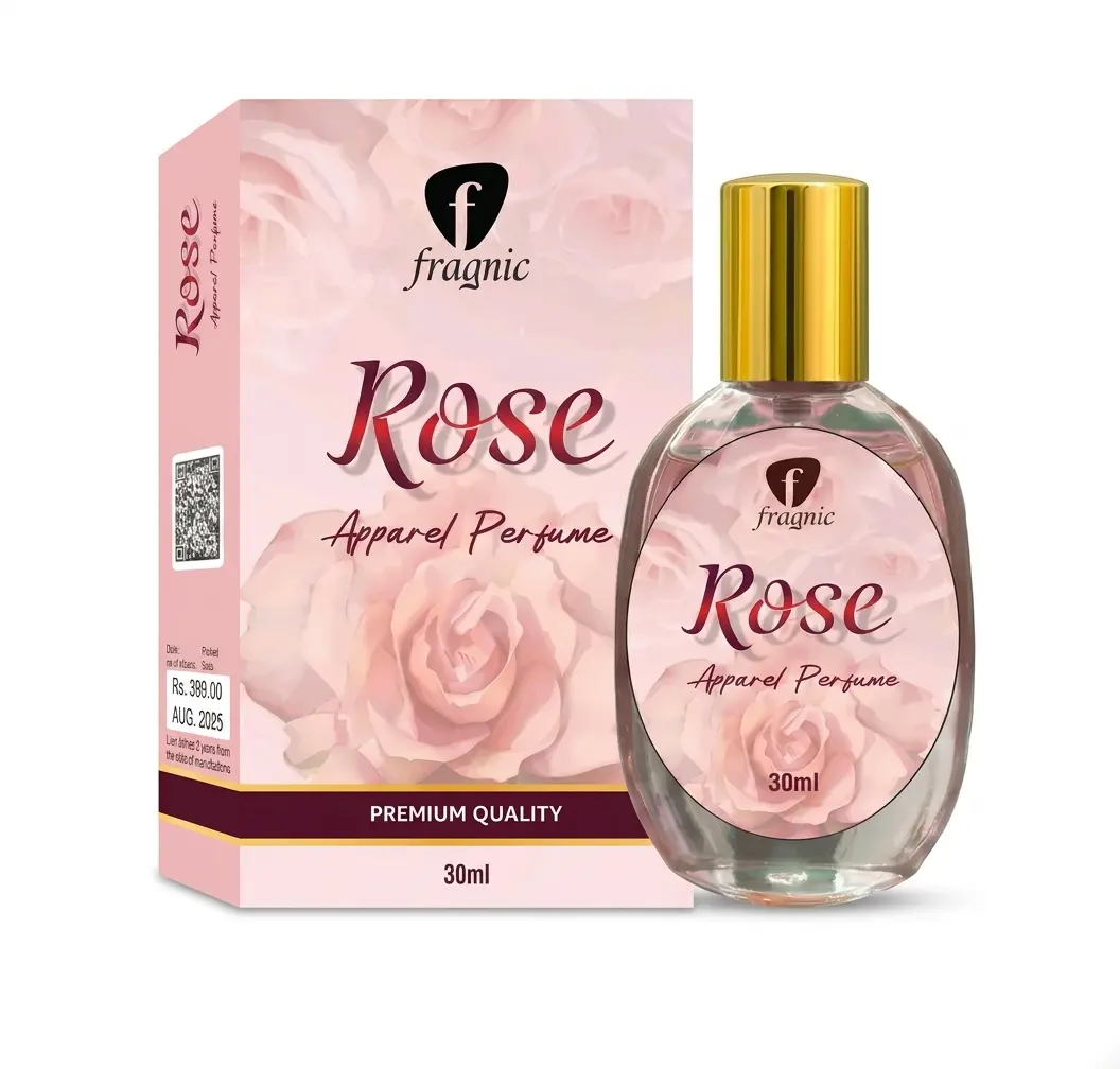 Buy 1 Get 1 Free Combo Pack | Fragnic Rose Perfume 30ml with Free Lavender 10ml Roll on Attar - Image 2